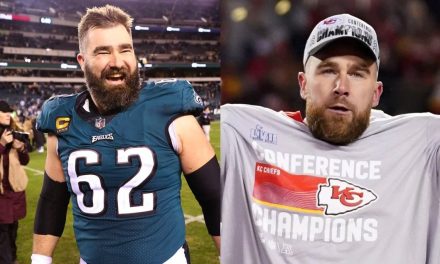 Ellos son Travis y Jason Kelce… los primeros hermanos que se enfrentarán como jugadores en el Super Bowl