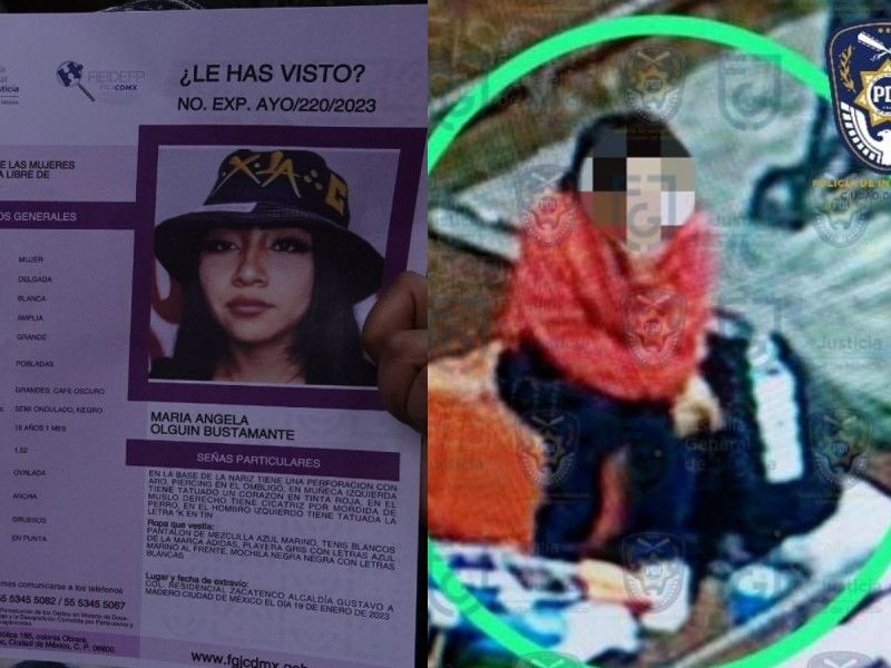 Ni la robaron, ni la encadenaron… María Ángela se ausentó voluntariamente y engañó a todos