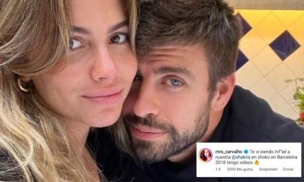 Modelo amenaza a Piqué, dice tener videos de la infidelidad a Shakira