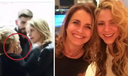 Se viraliza presunta agresión de mamá de Piqué a Shakira (video)