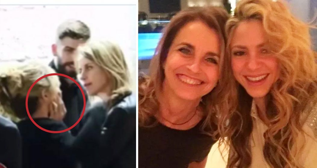 Se viraliza presunta agresión de mamá de Piqué a Shakira (video)