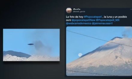¿El Popocatépetl es una base OVNI?  Captan un objeto misterioso por el cráter (video)
