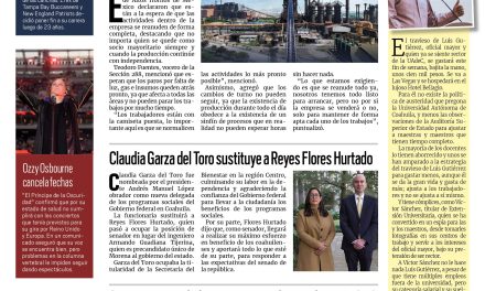 Portada Región Centro [2 de febrero de 2023] Exigen reactivación de producción; Conductores de apps se manifiestan y más…