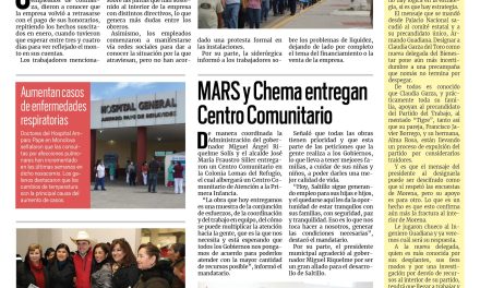 Portada Región Centro [4 de febrero de 2023] Exalcalde recupera su libertad; Reapertura de CERESO es urgente y más…