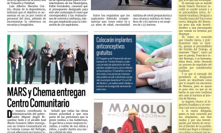 Portada Región Laguna [3 de febrero de 2023] Capacitarán a nuevos agentes de Tránsito; municipio de Torreón cumple obligaciones  y más…