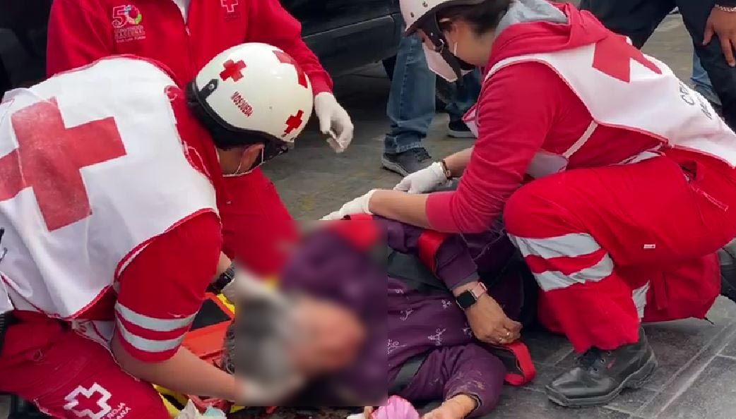 Atropellan a mujer de la tercera edad en el centro de Saltillo