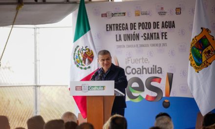 MARS entrega obras hidráulicas en Torreón