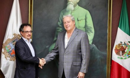 Chema Fraustro recibe a embajador del Reino Unido