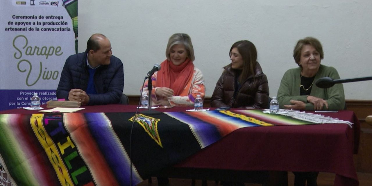 Realizan entrega del Premio Sarape Vivo
