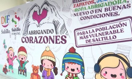 Continúa campaña Abriga Corazones: DIF Saltillo agradece a ciudadanía por el apoyo