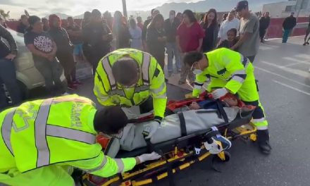 Dos menores son atropellados en Saltillo; se dirigían a la escuela