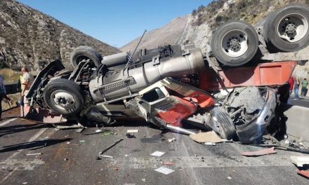 Otra vez en ‘Los Chorros’; accidente deja cinco heridos