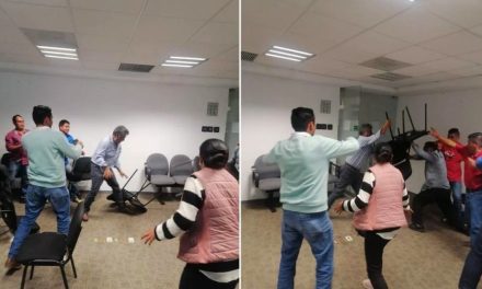 Alcalde en Oaxaca se pone en modo violento al ser señalado por anomalías de 30 mdp por el huracán Agatha
