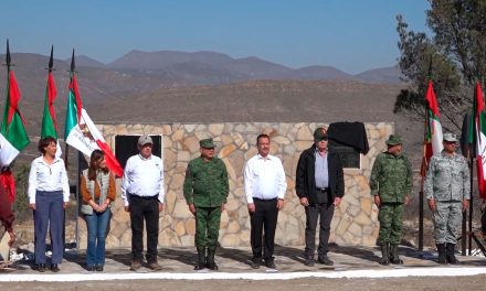 Acude Chema Fraustro a conmemoración del 176 Aniversario de la Batalla de la Angostura