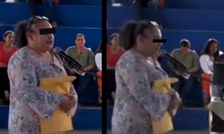 Maestra de inglés exige la plaza… no sabe el idioma (video)