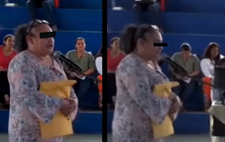 Maestra de inglés exige la plaza… no sabe el idioma (video)