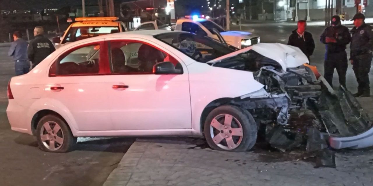 Saltillo: Le salio peor el haber escapado; huyó de un choque, pero sufrió otro