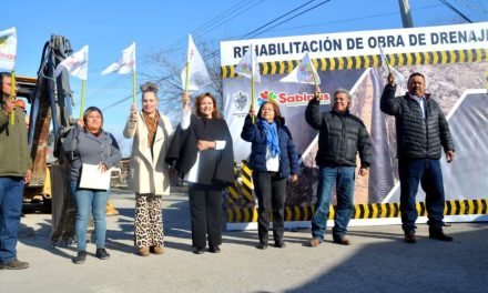 Inician obras de drenaje en Agujita