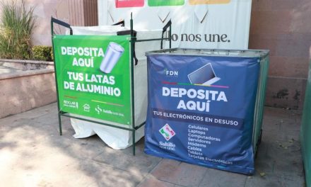 Impulsa Gobierno de Saltillo cultura de reciclaje