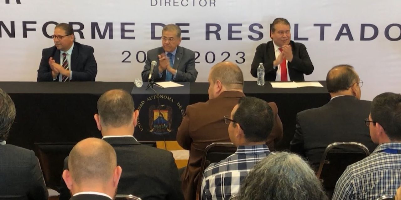 Rinde informe director de Sistemas de la UAdeC
