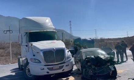 Saltillo: Tractocamión provoca accidente en carretera Zacatecas