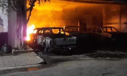 Comando armado irrumpe en Michoacán e incendian viviendas y vehículos (video)