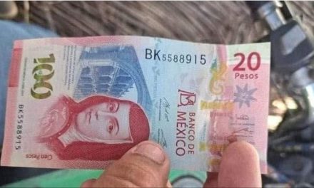‘Falla en la Matrix’  hace que cajero de Campeche de un billete de 120 pesos