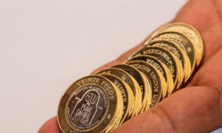 Así lucen las nuevas monedas de 20 pesos