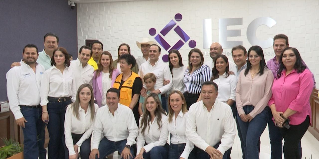 Celebran partidos registro de Manolo Jiménez como candidato de la Alianza Ciudadana por la Seguridad