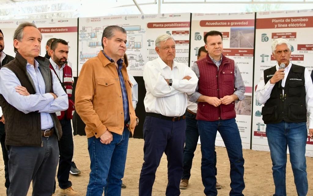 MARS y AMLO revisan avances del proyecto Agua Saludable para La Laguna