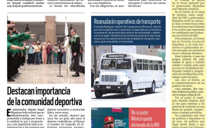 Portada RCG Centro [21 de marzo de 2023] Muere pasajera en un taxi; corren medio Maratón y más…
