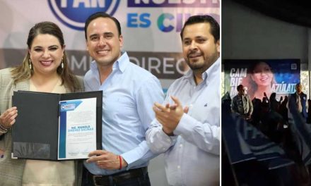 Manolo Jiménez rinde protesta como candidato a gobernador por el PAN en Coahuila