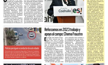 Portada RCG Media [3 de marzo de 2023] MARS inaugura planta Manttra-GIMSA; reforzamos en 2023 trabajo y apoyo al campo: Chema Fraustro y más