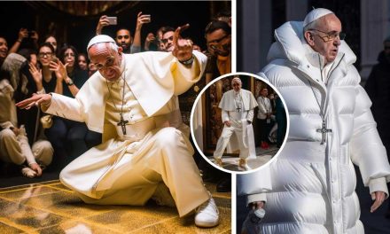 ¿El Papa es un nuevo ícono de la moda? La inteligencia artificial lo imaginó así (fotos)
