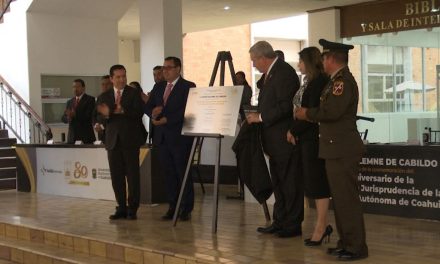 Celebra Cabildo de Saltillo 80 años de Facultad de Jurisprudencia de la UAdeC