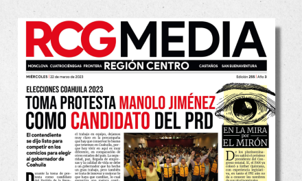 Portada RCG Centro [22 de marzo de 2023] Toma protesta Manolo Jiménez como candidato del PRD; explosión lesiona a familia y más…