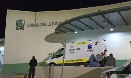 Hombre llega a la Clínica Uno con cortada; cayó sobre vidrios y se hirió el brazo en Saltillo