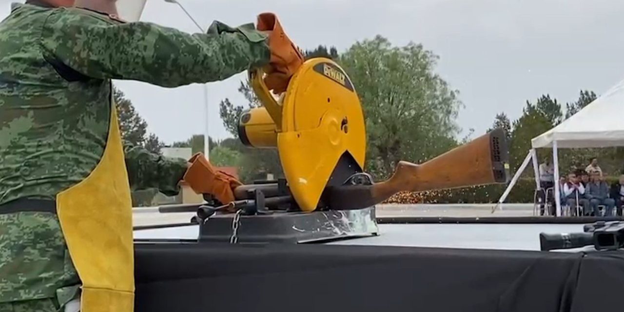 Destruyen Armas  en Coahuila