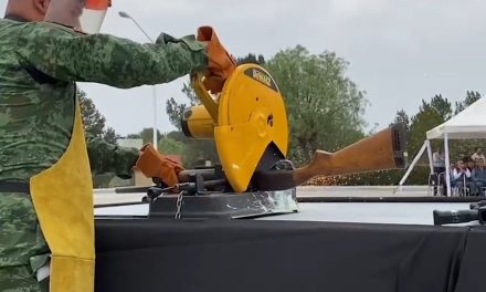 Destruyen Armas  en Coahuila