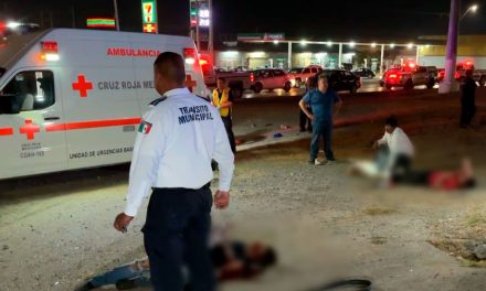 Saltillo: Fatal choque en Fundadores; un joven muere y otro siete quedan heridos