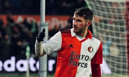 ‘Santi’ Giménez anota golazo en la victoria del Feyenoord por 7 a 1 contra el Shakhtar