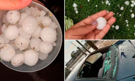 Fuerte granizada daña vehículos y techos en viviendas de Querétaro