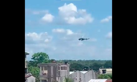 Captan caída de helicóptero militar en Colombia