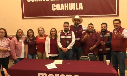 Morena tiene ya registro de candidatos a diputados en Coahuila