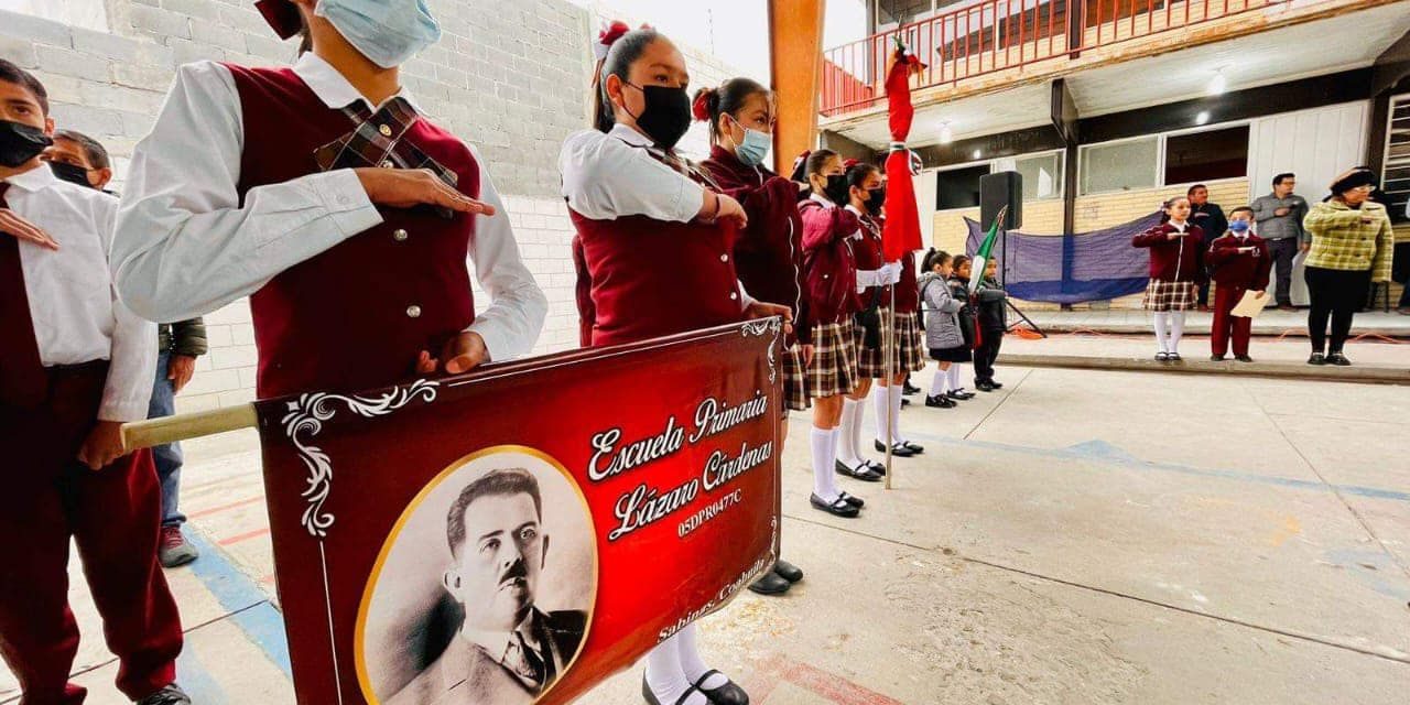 Conmemoran aniversario de la expropiación petrolera en Sabinas
