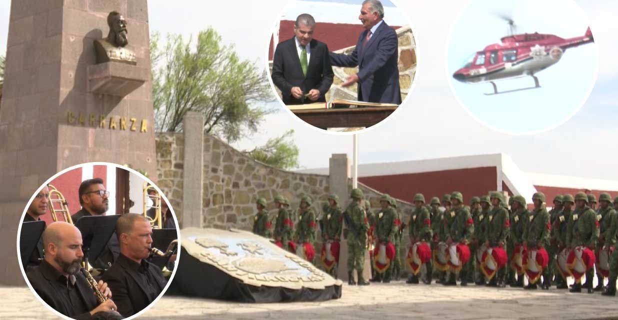 Conmemoran 110 aniversario de firma del Plan de Guadalupe en Ramos Arizpe