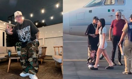 ¿Nueva novia? Captan a Santa Fe Klan con Valentina Quiros, bajando de avión privado