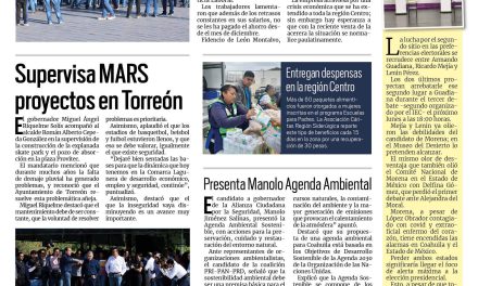 Portada RCG Centro [25 de abril de 2023] Demandarán obreros a AHMSA; abuelos protestan en Subdelegación del IMSS y más…