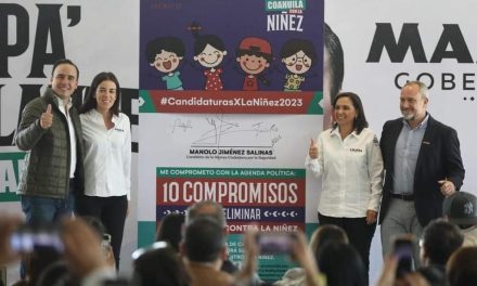 Garantizaremos los derechos de la niñez: Manolo Jiménez Salinas