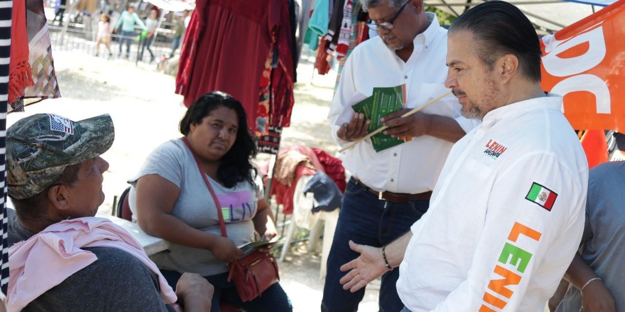 Recorre Lenin Pérez región Centro